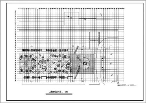 某公司自主设计学校花园园林绿化规划施工图